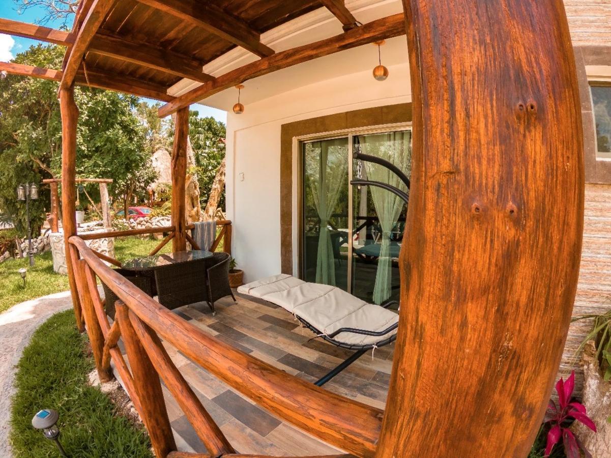 Hotel Pancho Villas Bacalar - Free Bikes And Paddles Buitenkant foto